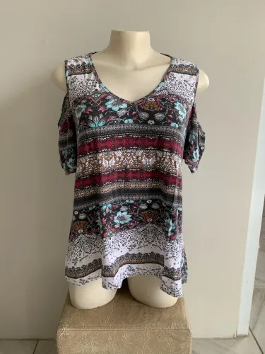 Blusa feminina estampada G