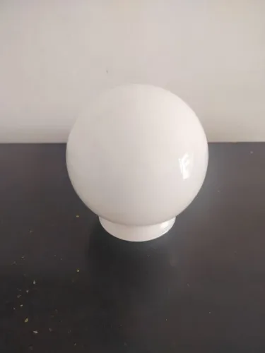 globo de vidro - luminária (14 cm )