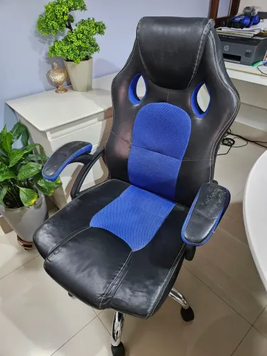 Cadeira gamer preta
