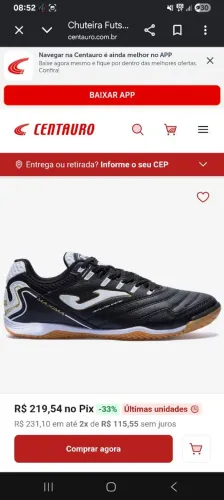 Tênis Futsal