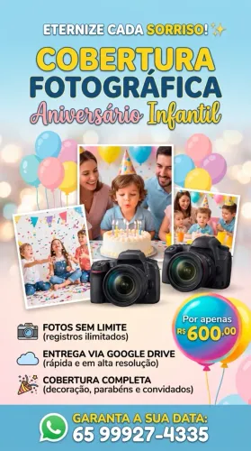 Fotografia de Aniversário