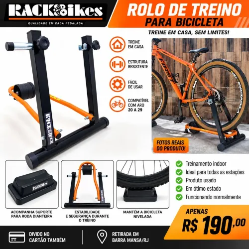 Rolo de treino para bicicleta 
