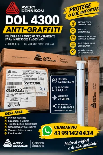 AVERY DENNISON DOL 4300 ANTI-GRAFFITI