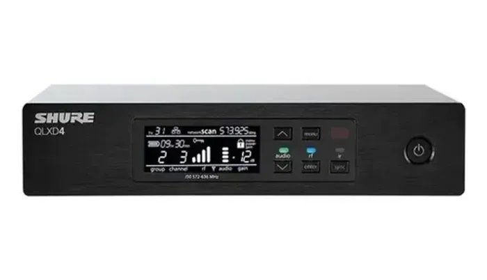 Receptor sem fio Shure QLxD4