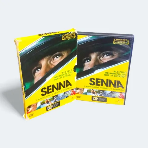 DVD O Herói, O Campeão - Ayrton Senna (Com Luva / Usado)<br>