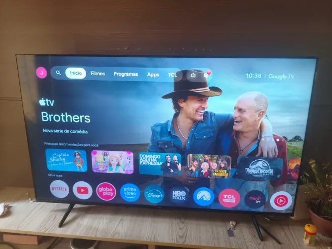 Smartv TCL Android 55 polegadas 4K