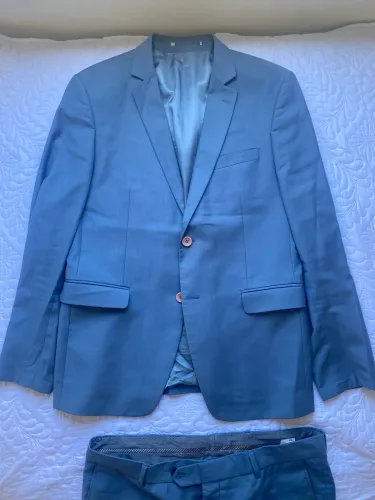 Paletó e calça poliéster e viscose Velmond
