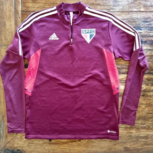 Camisa adidas  de treino  do São Paulo,  veste G, peça impecável 
