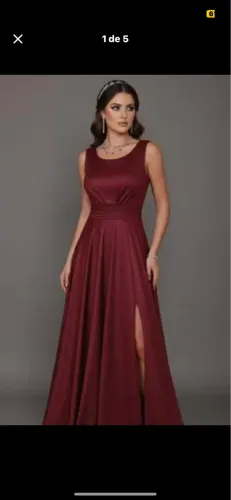 VENDO OU ALUGO - Vestido Marsala G