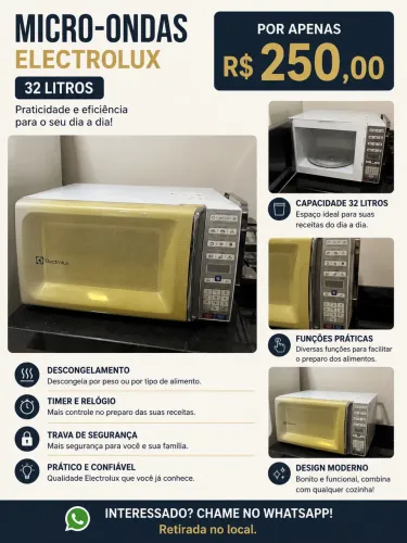 Vende-se microondas