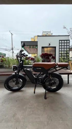 Bicicleta elétrica V29 Pro duas baterias