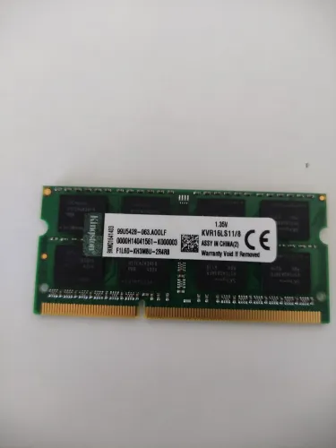Memória Kingston de 8 gb ddr3 de notebook