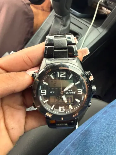 Relógio technos zerooo original masculino novo