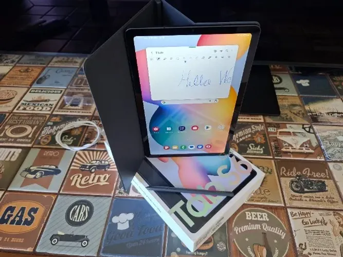 Tablet Samsung Galaxy Tab S6 Lite 4G 64GB (SM-P619) - Impecável na Caixa + Capa e S Pen