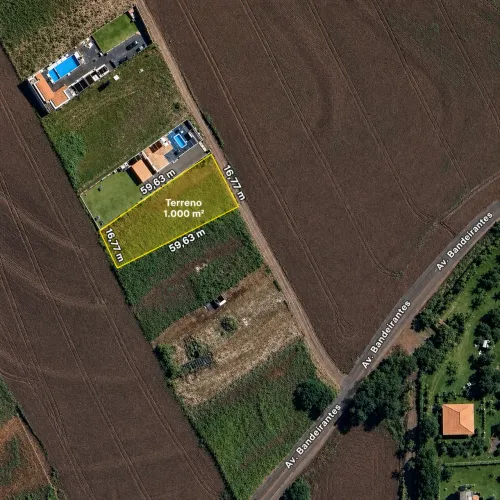 Terreno 1.000 m² em Água Boa/PR