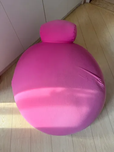 Puff Ergo com Apoio FOM com capa Rosa Pink 