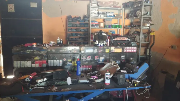 Vendo oficina de moto completa 