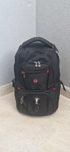 PROMOÇÃO Mochila Executiva Rodinhas Notebook Swissport