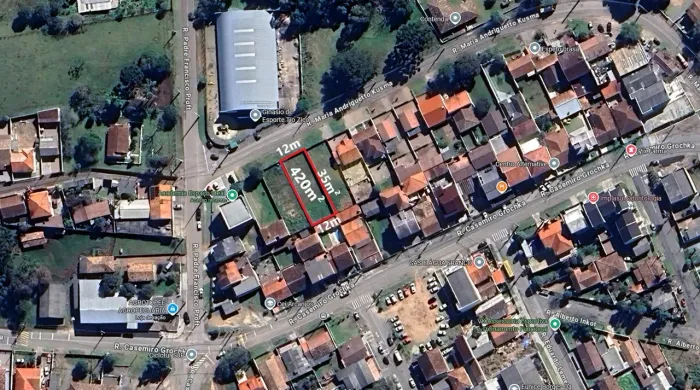 Terreno à venda,420 m2, CONTENDA, SAO JOSE DOS PINHAIS - PR