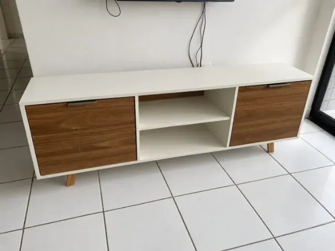 Rack branca 100% mdf