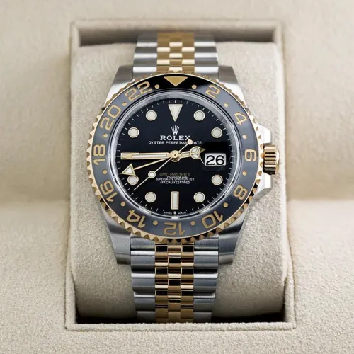 Relógio automático dois tons Rolex gmt  