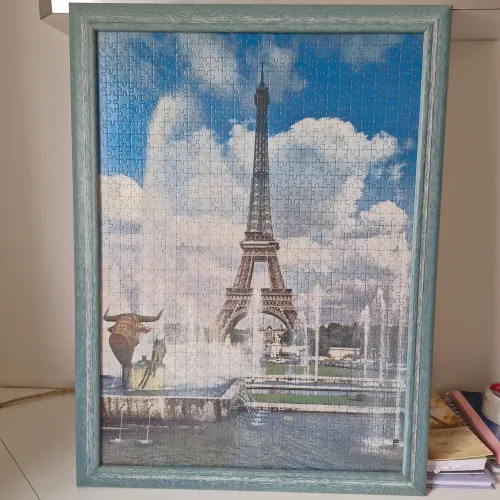 Quadro Torre Eiffel Quebra Cabeça