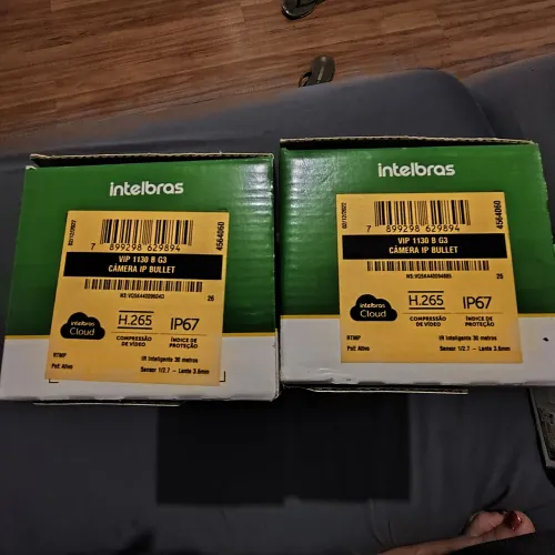 Kit 2 Câmera Intelbras IP Bullet VIP 1130 B G3