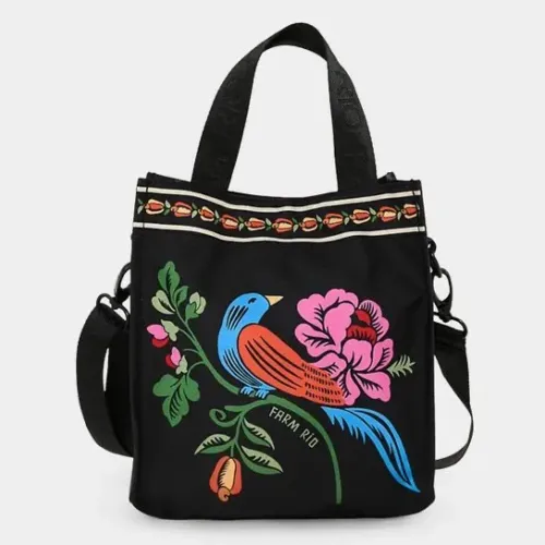 Bolsa Mimo Cashews and Birds da Farm Rio