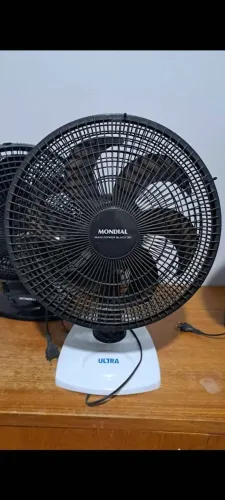 Ventilador de Mesa Mondial Maxi Power Black 30 - Semi-novo / Ótimo Estado
