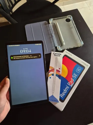 Tablet Xiaomi Redmi Pad SE Tela 8.7 64GB + Caneta + Pelicula + Capa