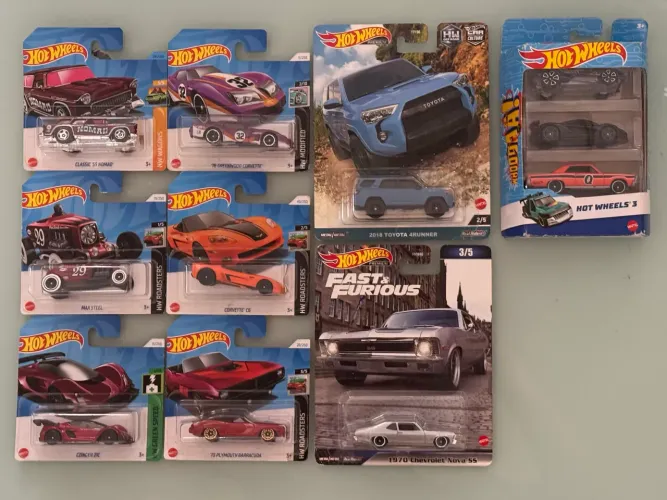 hot wheels miniaturas