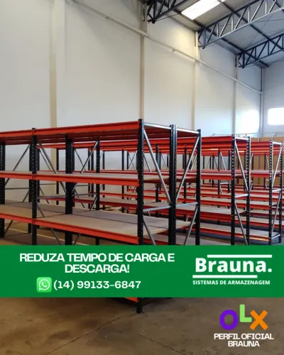 Rack Drive-In Novo - Alta Capacidade