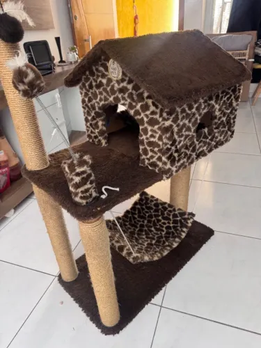Arranhador/ casinha para gato
