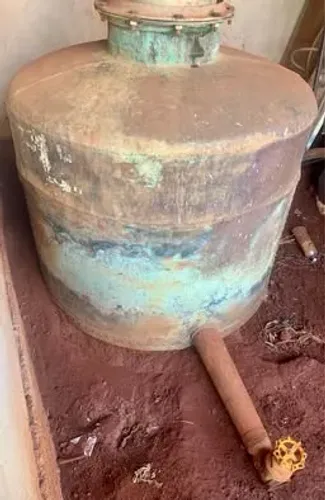 Alambique de cobre cebolão 