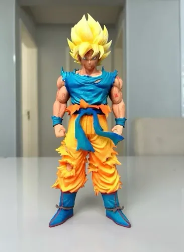 Boneco Goku SSJ Dragon Ball Z Action Figure