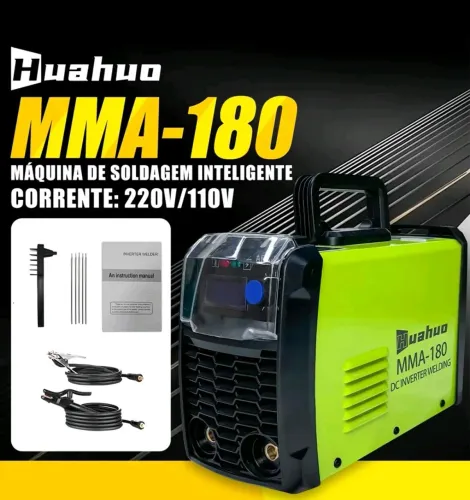 Máquina de solda inversora.