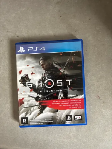 Jogo ps4 ghost of tsushima