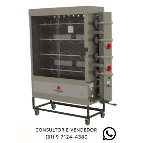 Assadeira para Frango Progas 20 Frangos
