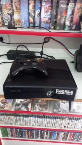 Xbox Rgh 500gb com 200 jogos. Garantia, parcelo. Loja