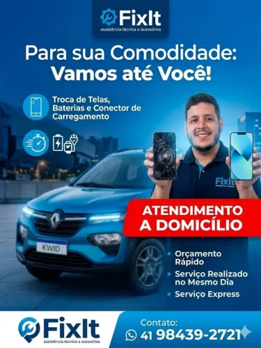 Conserto de celular sem sair de casa