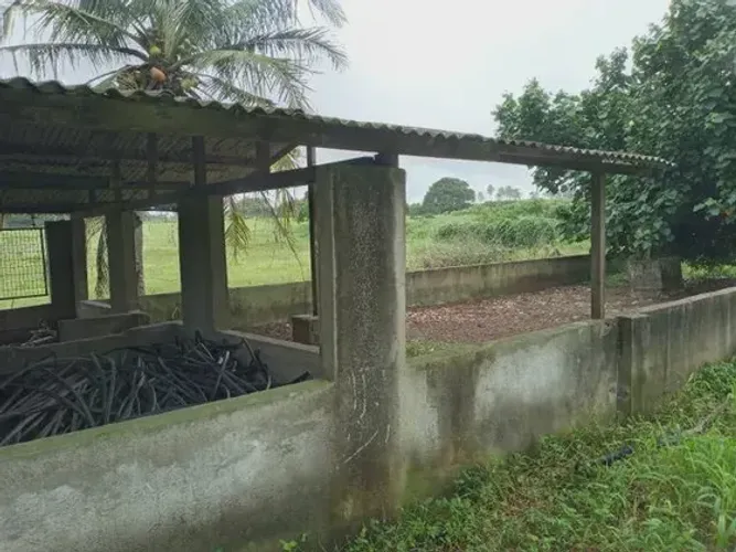 Granja com 11 hectares na região de Monte Alegre estruturada