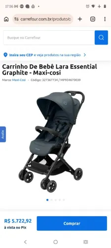 Maxi-Cosi Lara2 - Carrinho de passeio leve e compacto, fácil de dobrar