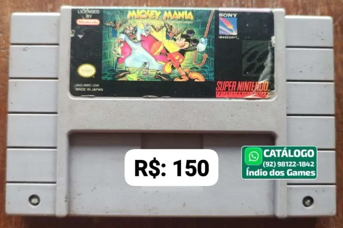 Mickey Mania = R$: 150