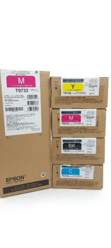 Cartucho Epson WF-C869R nas cores Yellow, Magenta, Cyan e Black