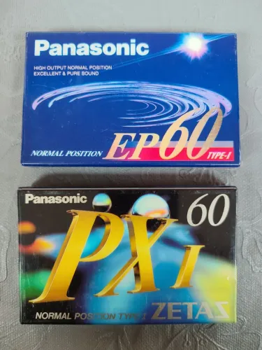 Fita K7 Panasonic lote 2 fitas lacradas Japan