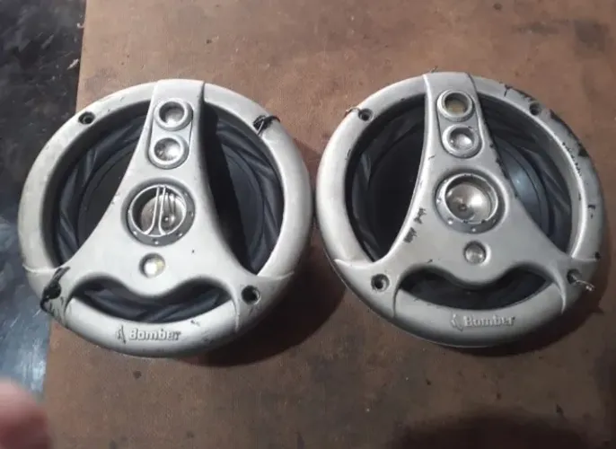 Par Alto Falante Bomber Quadriaxial Dub 6 2x40w Rms