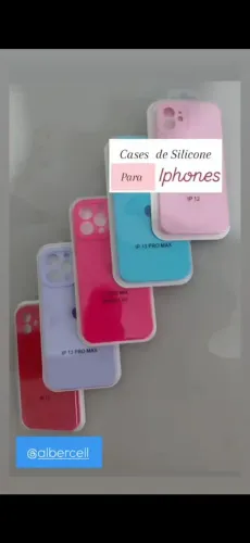 Cases de Silicone para iPhone