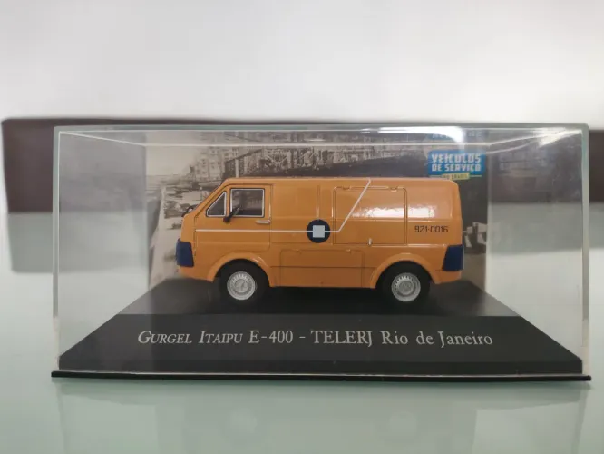 Miniatura Gurgel Itaipu E-400 - Telerj Rio de janeiro 1/43