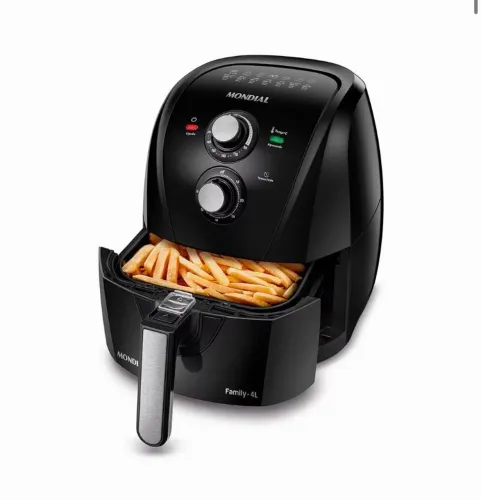 Fritadeira Sem Óleo Air Fryer 4 Litros Mondial 1500w AFN40-BFS 110V