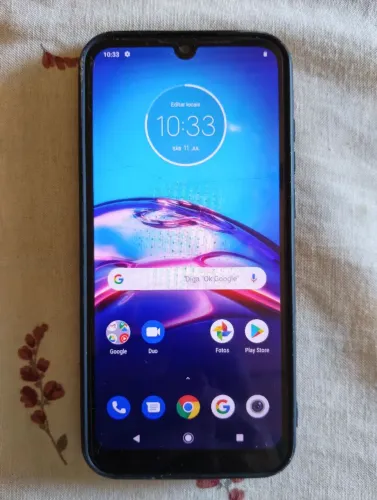 Celular Smartphone Motorola Moto E 6S 64gb Carregador Cabo Usb Capinha